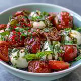 Mason Jar Caprese Layers