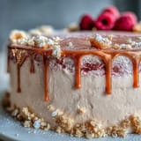 Decadent pink velvet cake with rosé wine, ready for a celebration.
