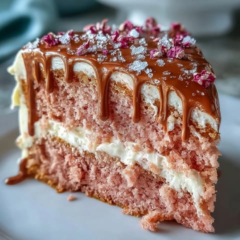 Bridal Shower Rosé Velvet Cake: moist pink layers, creamy frosting, exquisite gold drip.