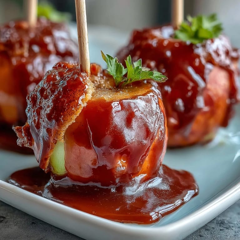 Mini candy apple bites skewered on toothpicks, crisp apple centers coated in sweet, shiny red candy shell.