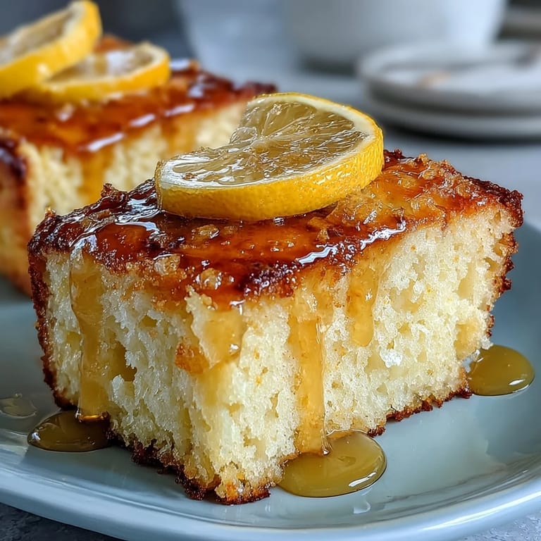 Classic Italian-American pound cake featuring Limoncello and lemon, finished with a glossy glaze.