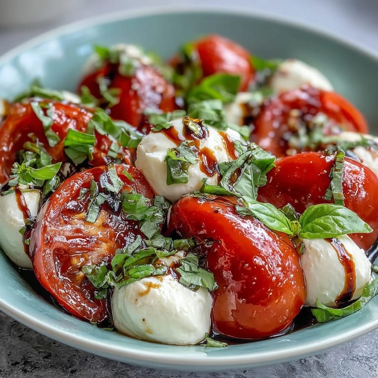 Portable Mason Jar Caprese Salad layered with juicy tomatoes, creamy mozzarella, and fragrant basil, perfect for picnics and on-the-go meals.