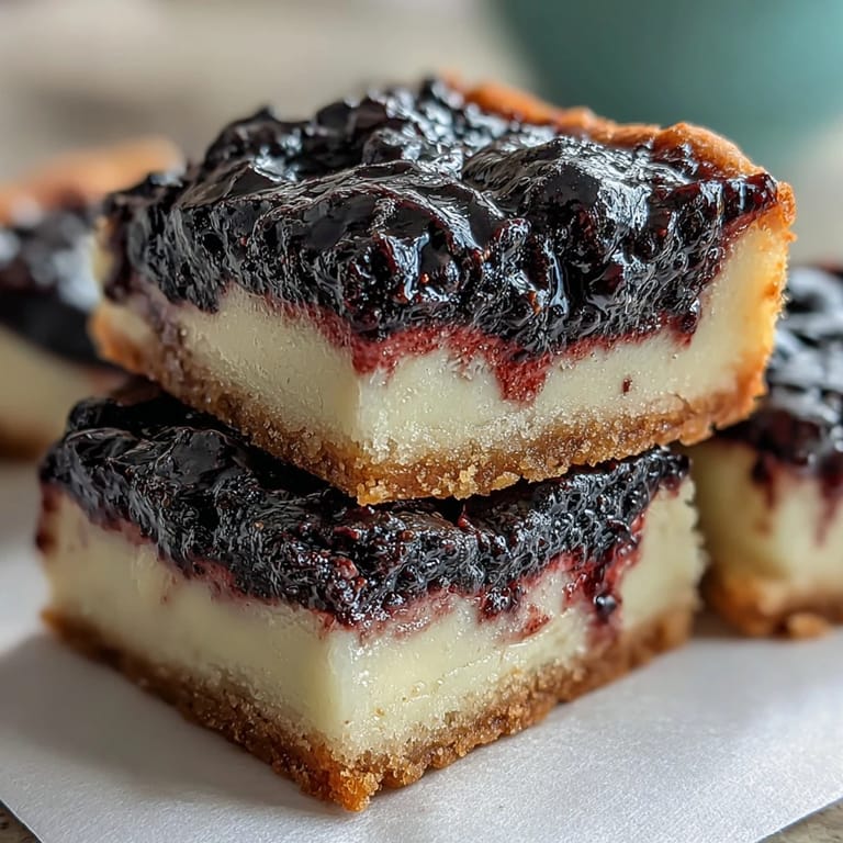 Sweet and tart blackberry lemon bars are a delightful, easy-to-make treat.