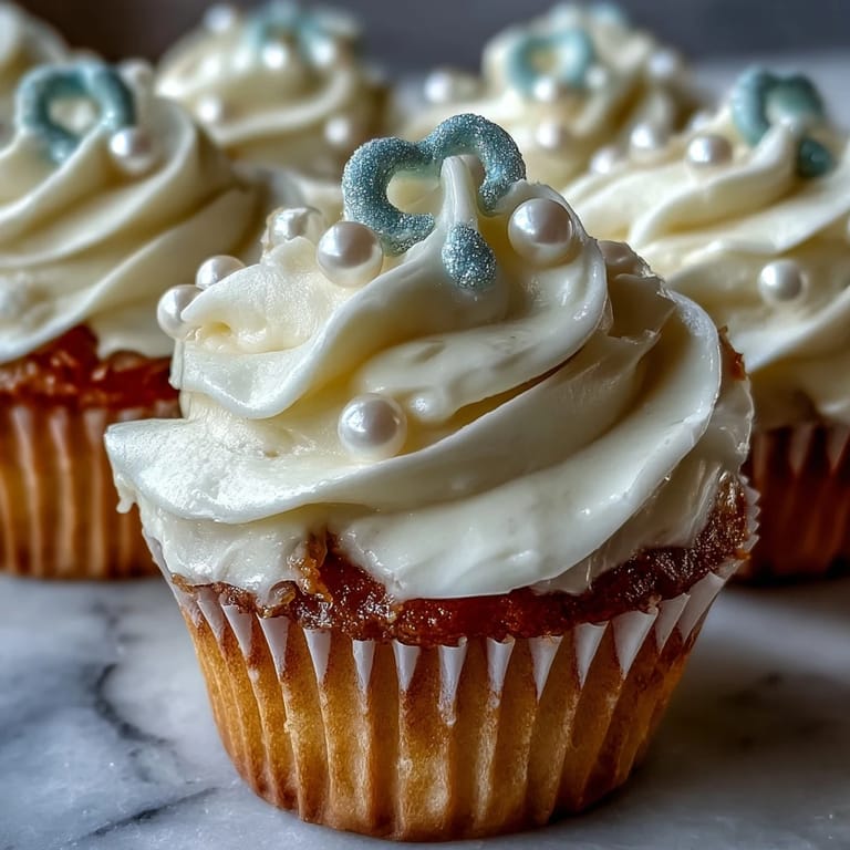 Moist Cancer birthday cupcakes showcasing handcrafted pearl fondant zodiac symbols and sweet frosting.